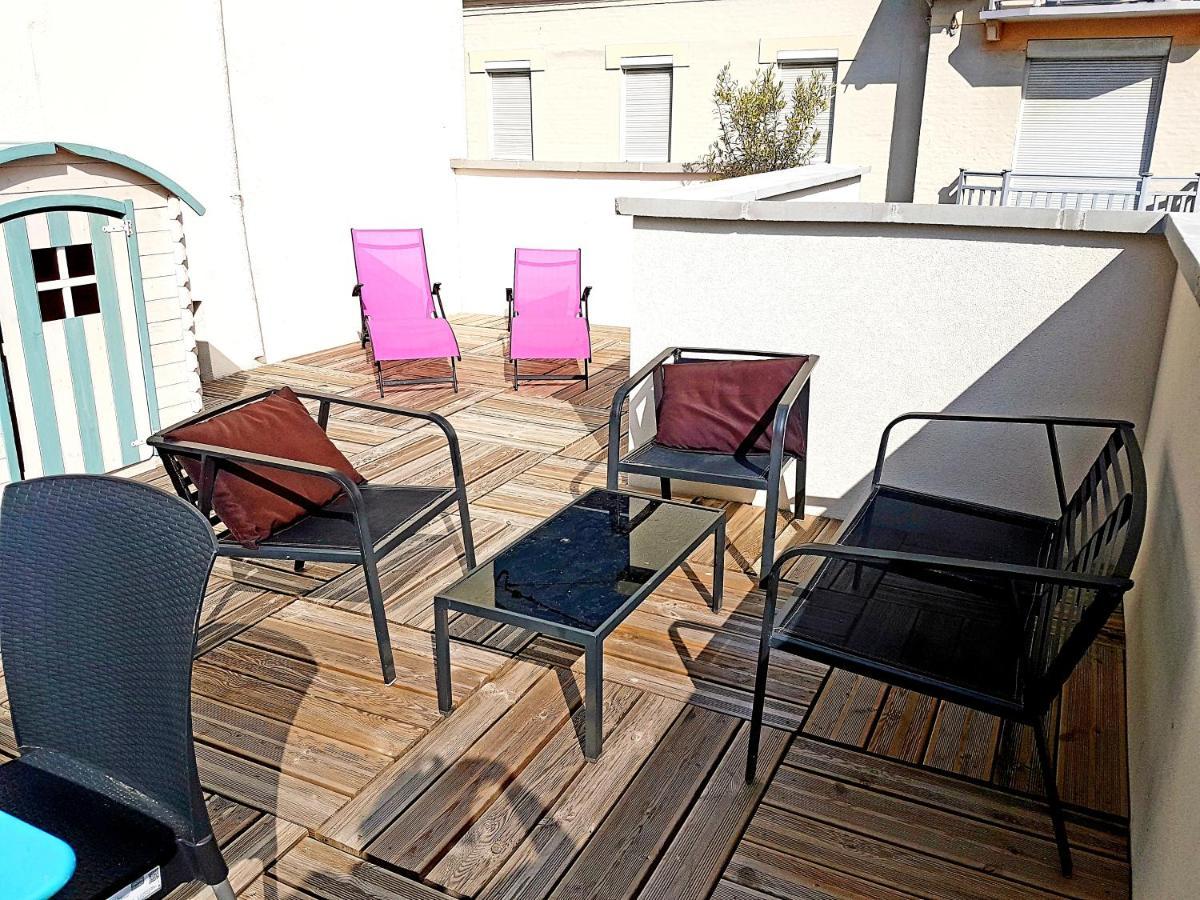 Les Fruits De Mer, Terrasse Sud, Parking Gratuit, Calme Et Tout A Pied Berck Luaran gambar